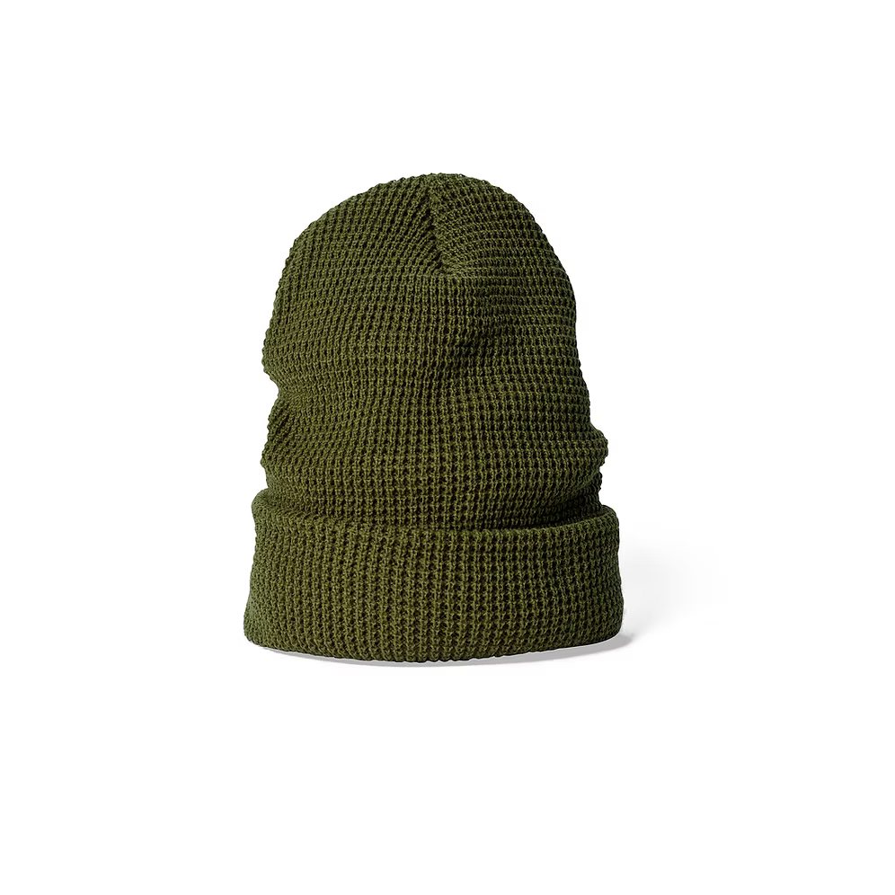 Green Waffle Beanie
