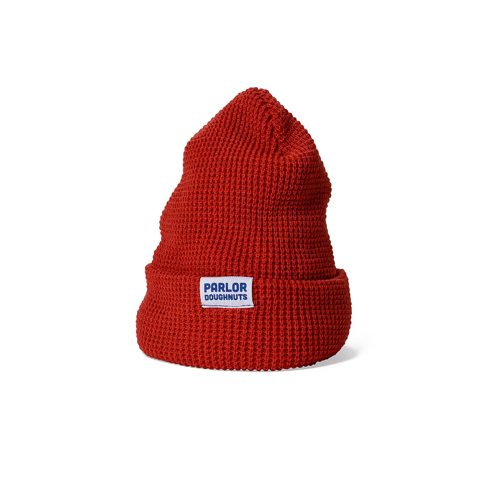Rust Waffle Beanie