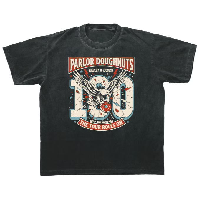 "The Tour Rolls On" 100th Celebration T-Shirt