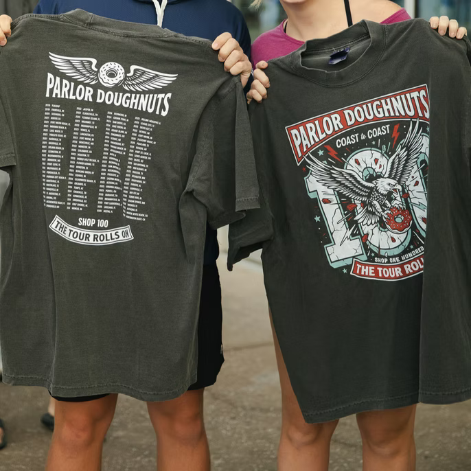 "The Tour Rolls On" 100th Celebration T-Shirt