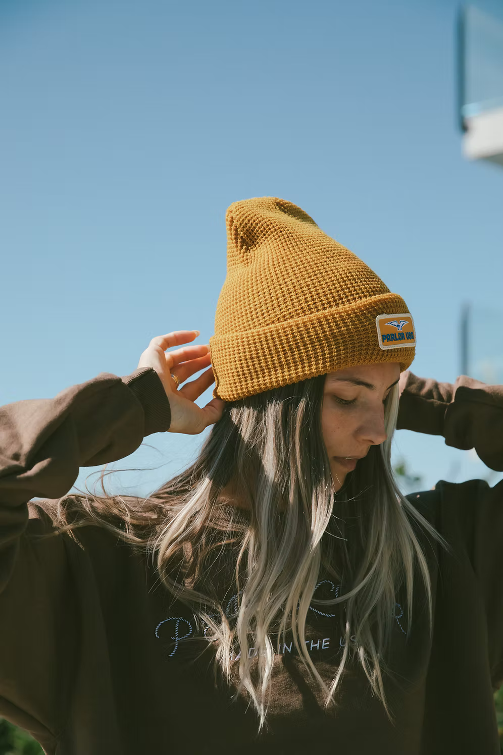 Wheat Waffle Beanie