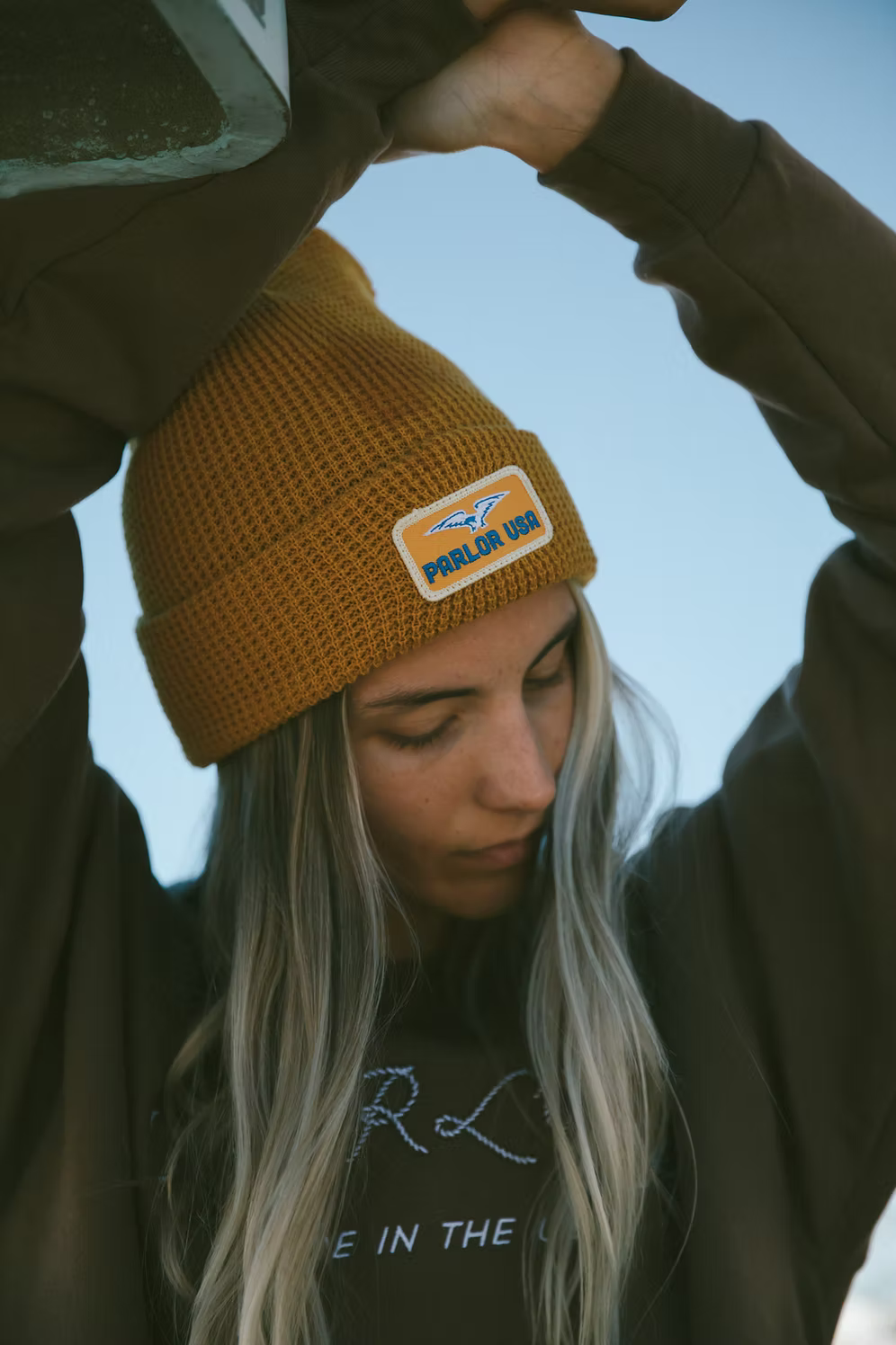 Wheat Waffle Beanie